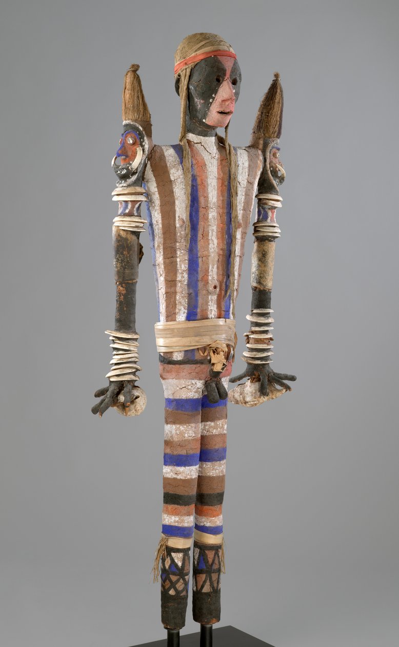 Rambaramp Effigy Figur, lavet i Malakula, Vanuatu af South Pacific