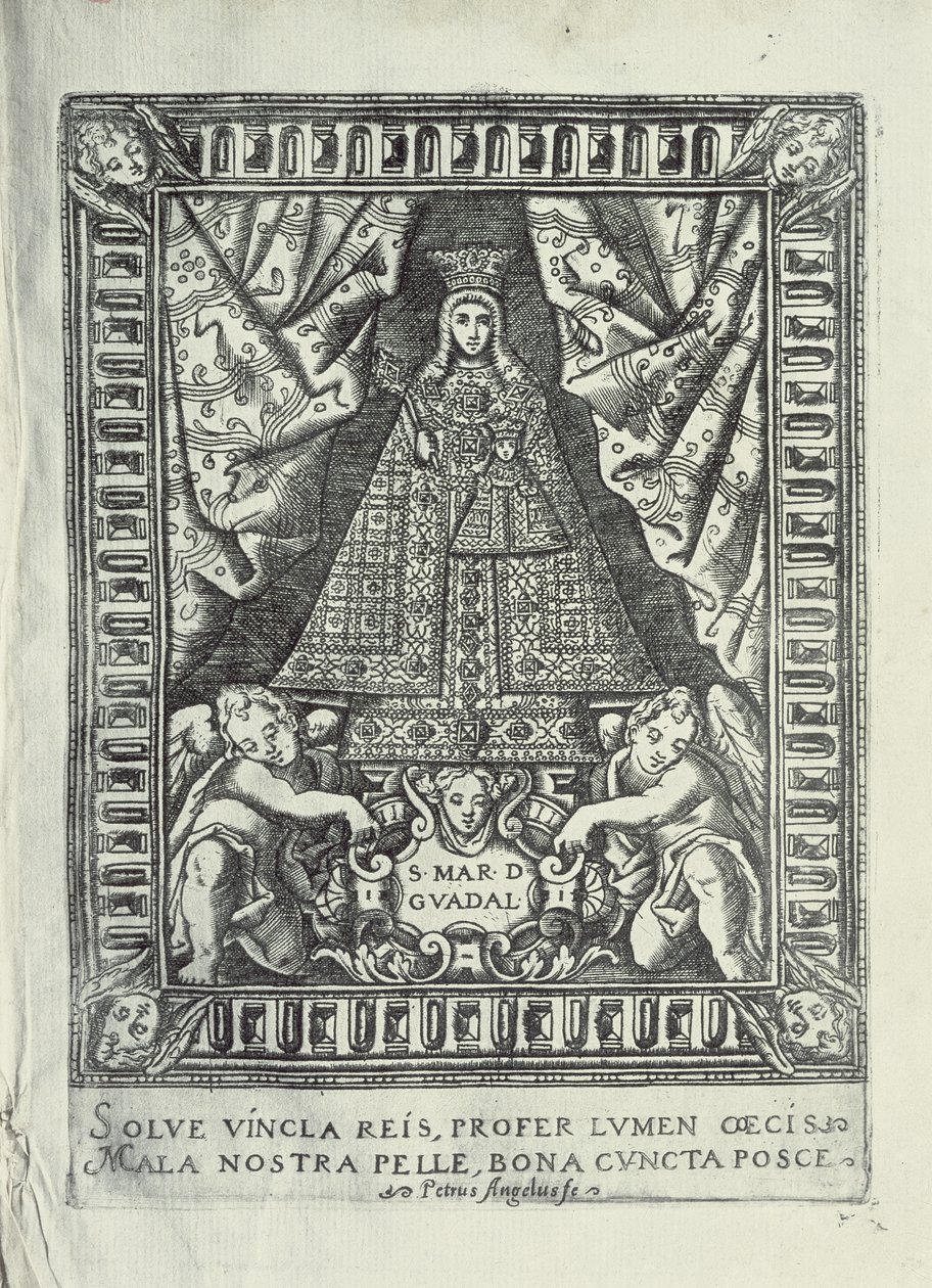 Vor Frue af Guadalupe af Spanish School