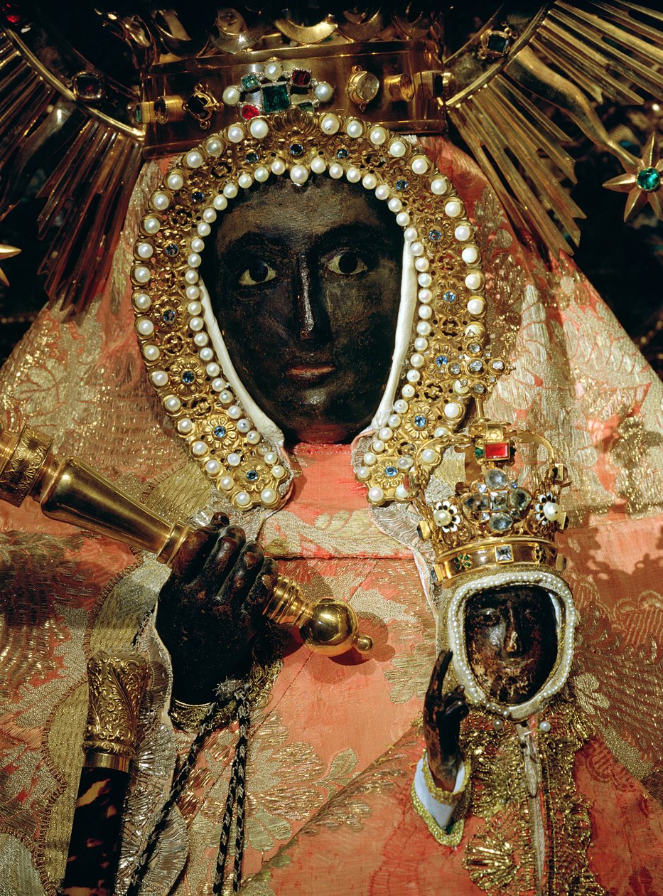 Guadalupe Madonna (detalje fra 186934) af Spanish School