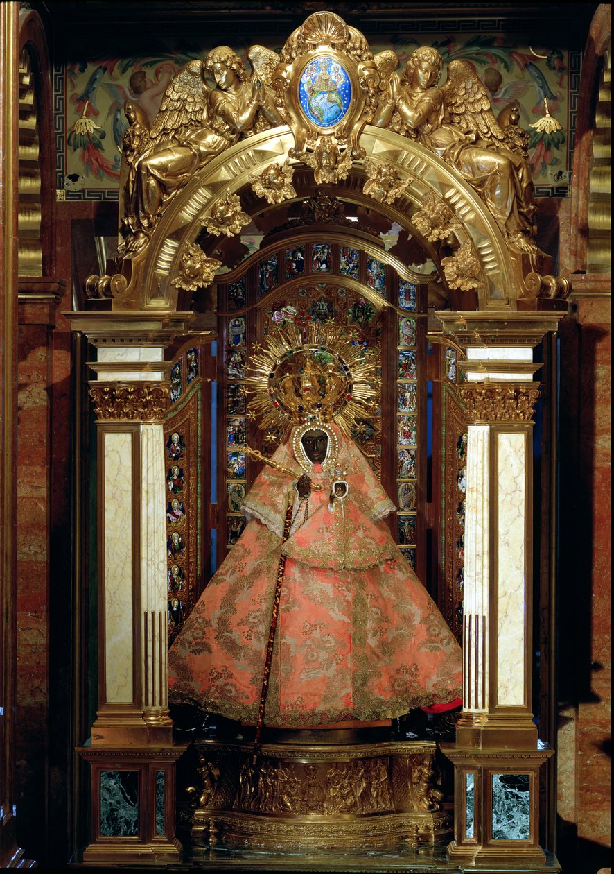 Guadalupe Madonna af Spanish School