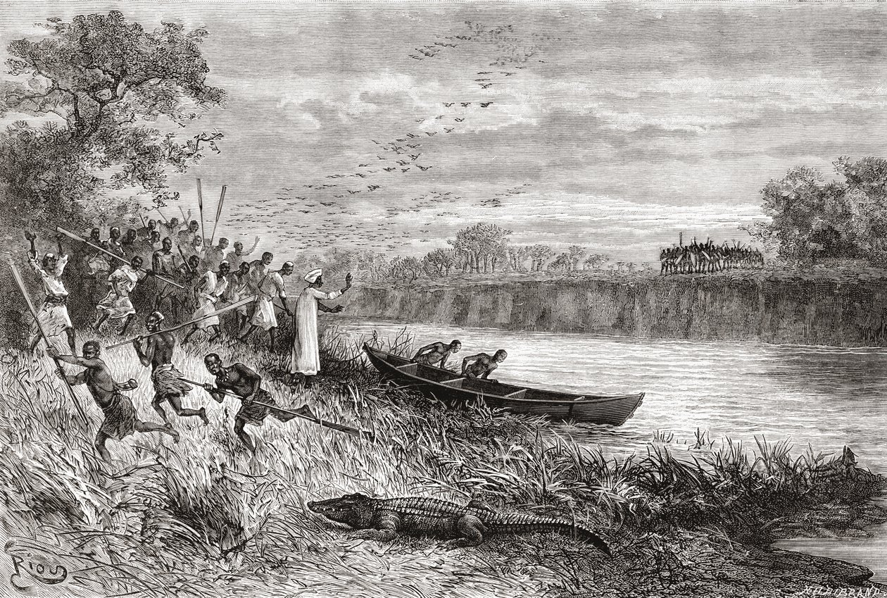 Ruaha-floden, Tanzania, fra 