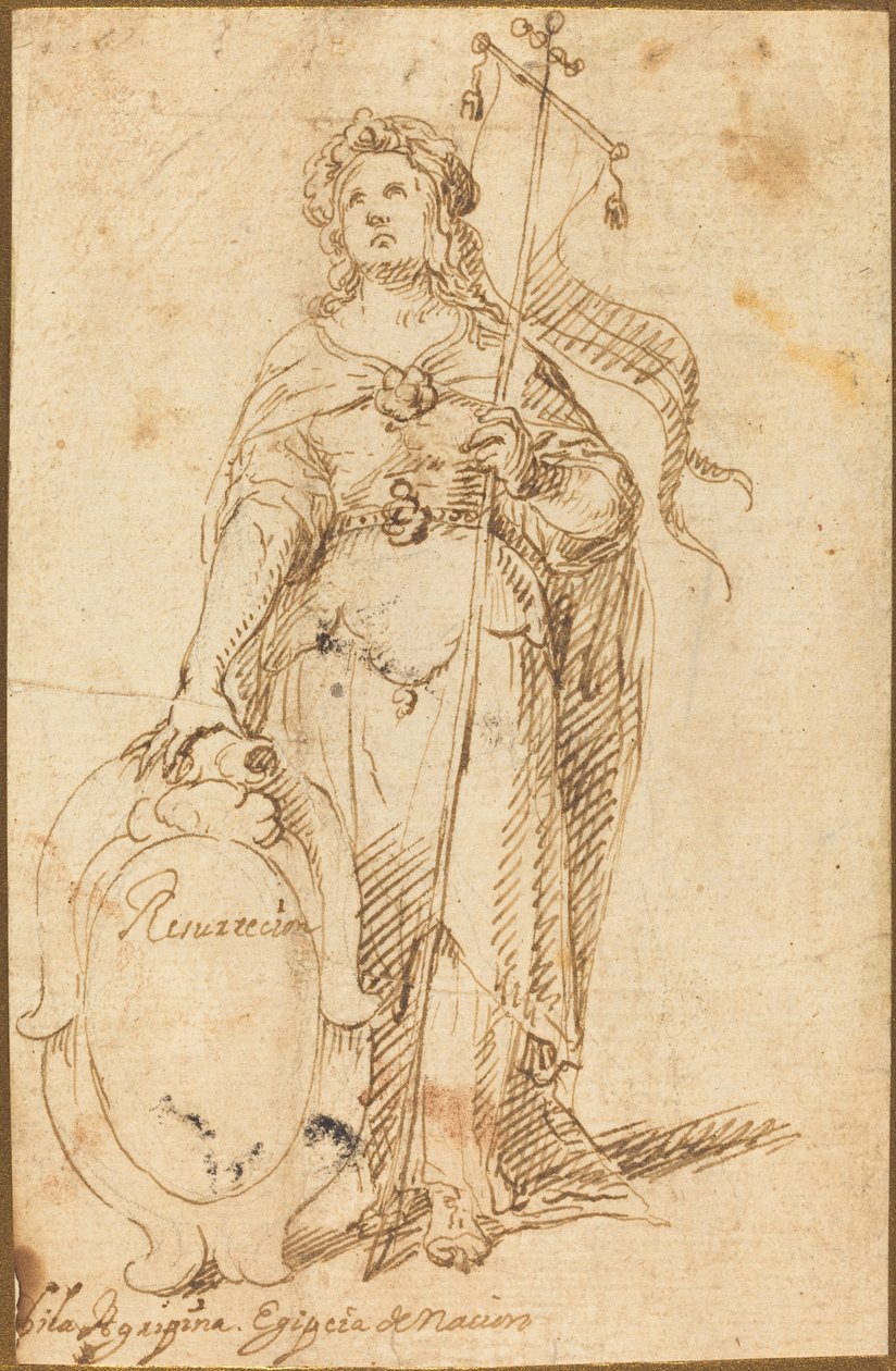 egyptisk sibylle af Spanish 17th Century