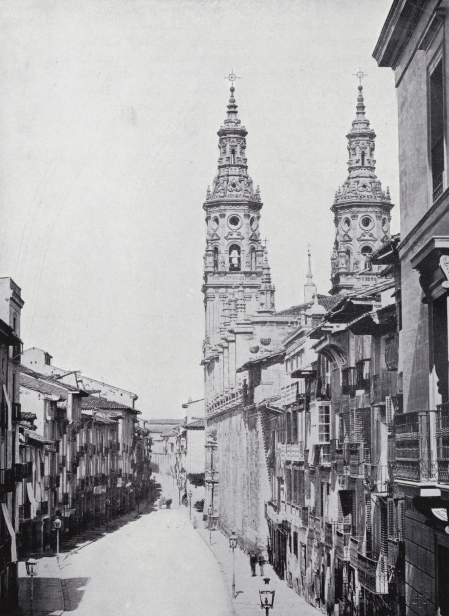 Calle Del Mercado, Logrono (s/h-foto) af Spanish Photographer