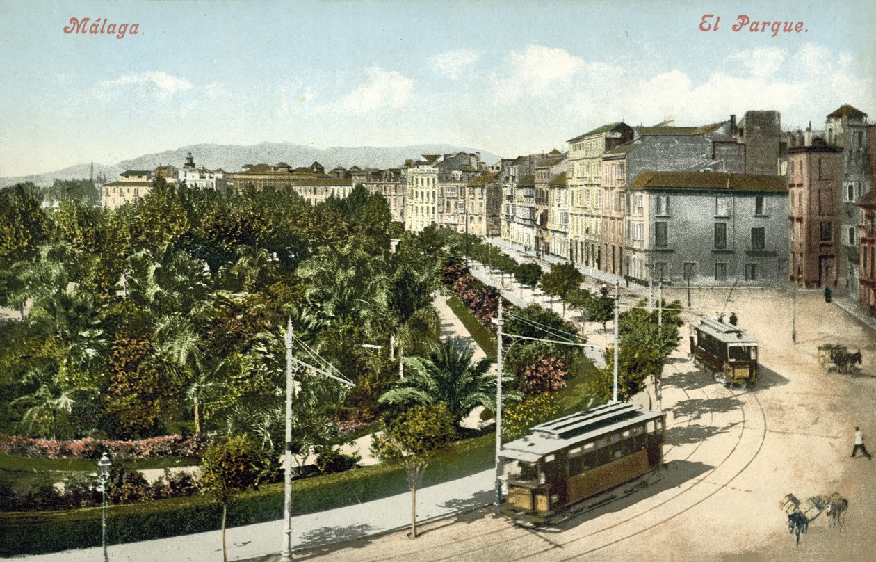 El Parque, Malaga (farvefoto) af Spanish Photographer