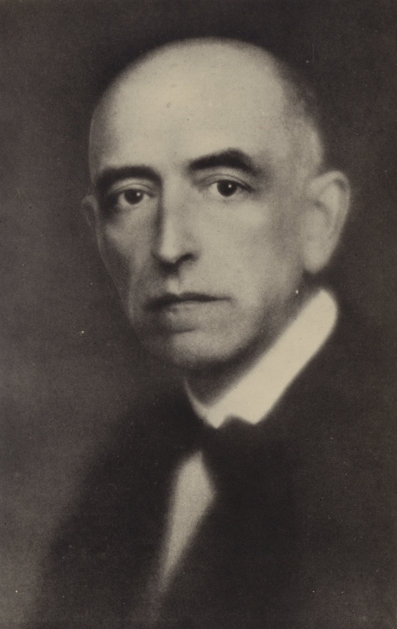 Manuel de Falla, spansk komponist (1876-1946) (s/h-foto) af Spanish Photographer