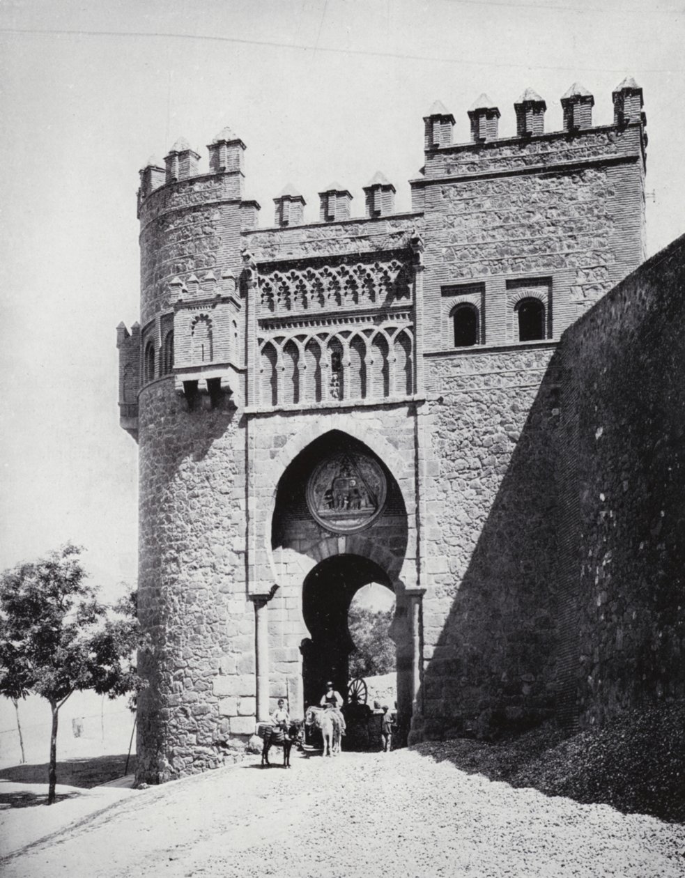 Puerta Del Sol, Toledo (s/h-foto) af Spanish Photographer