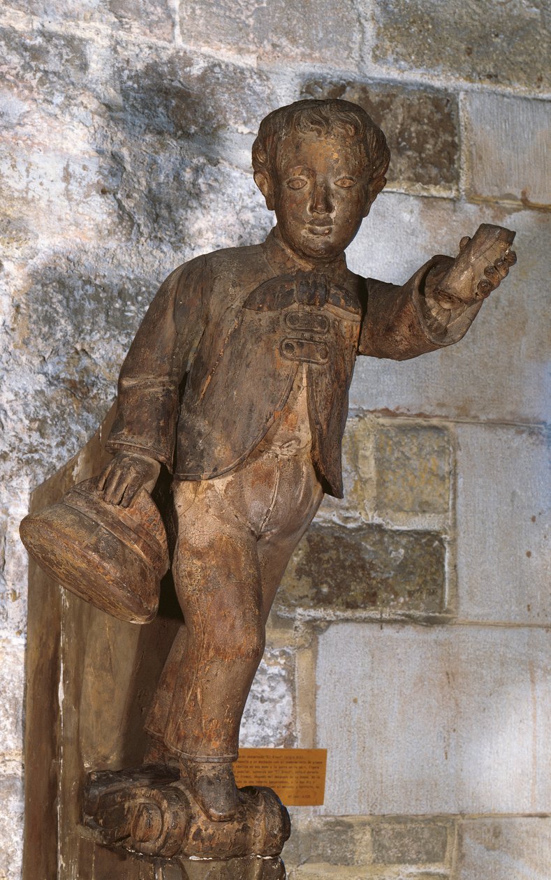 Galionsfigur, ved navn Ninot af Spanish School