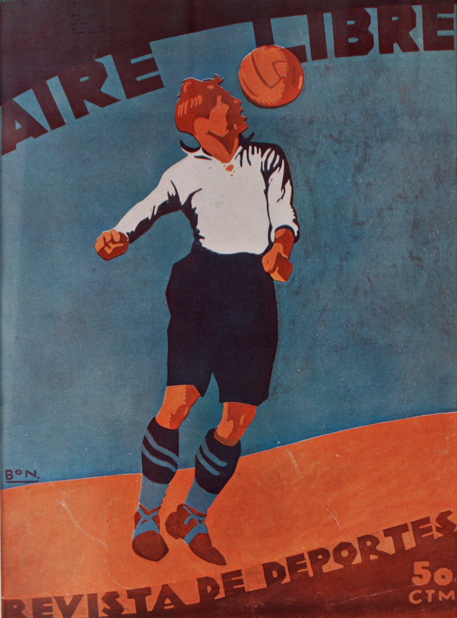 Forside af Aire Libre, ca. 1920-30 af Spanish School