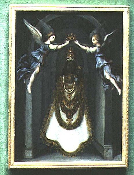 Inka Madonna af Spanish School
