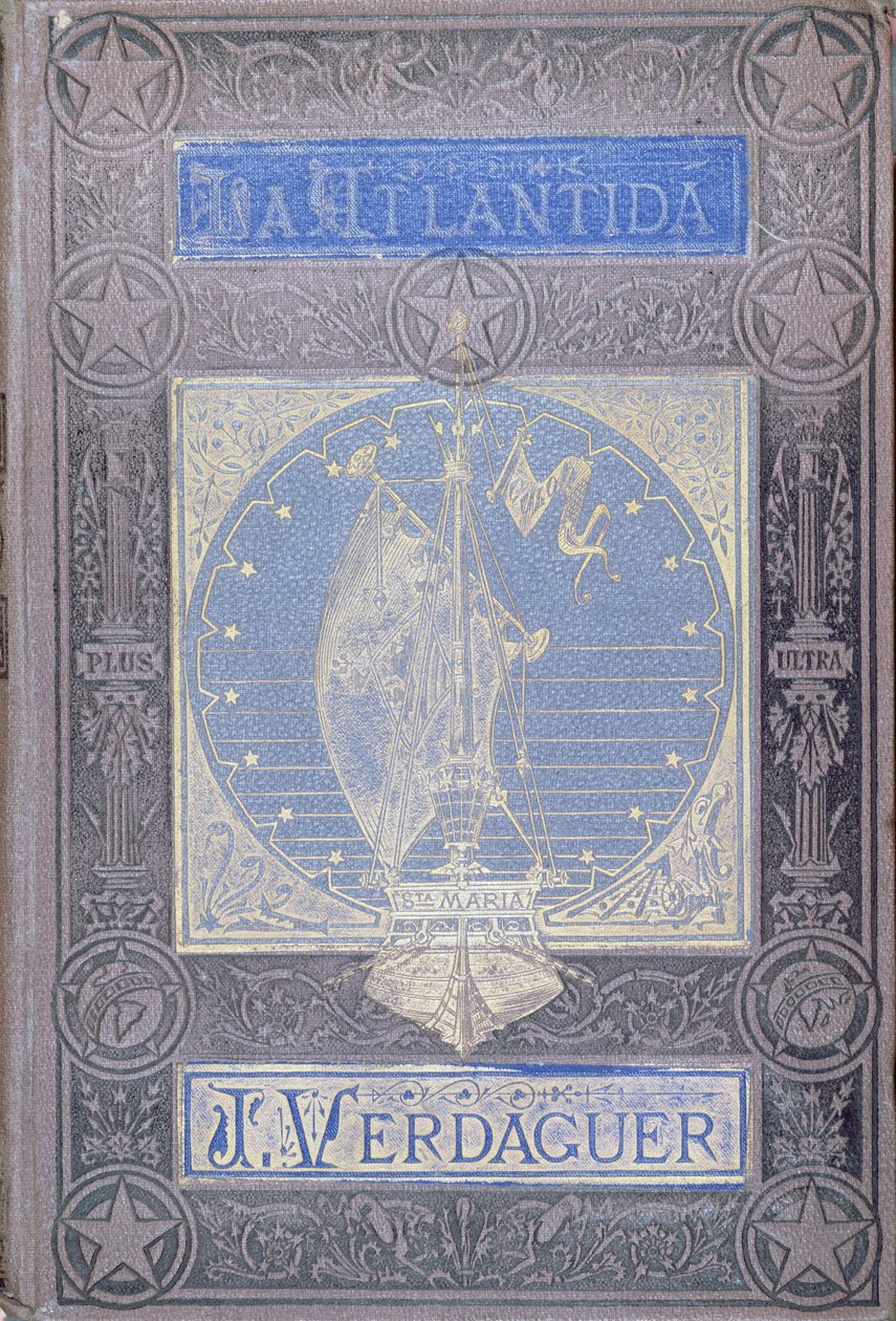 La Atlantida af Jacinto Verdaguer (1845-1902), udgave på castiliansk udgivet i Barcelona 1878 af Spanish School