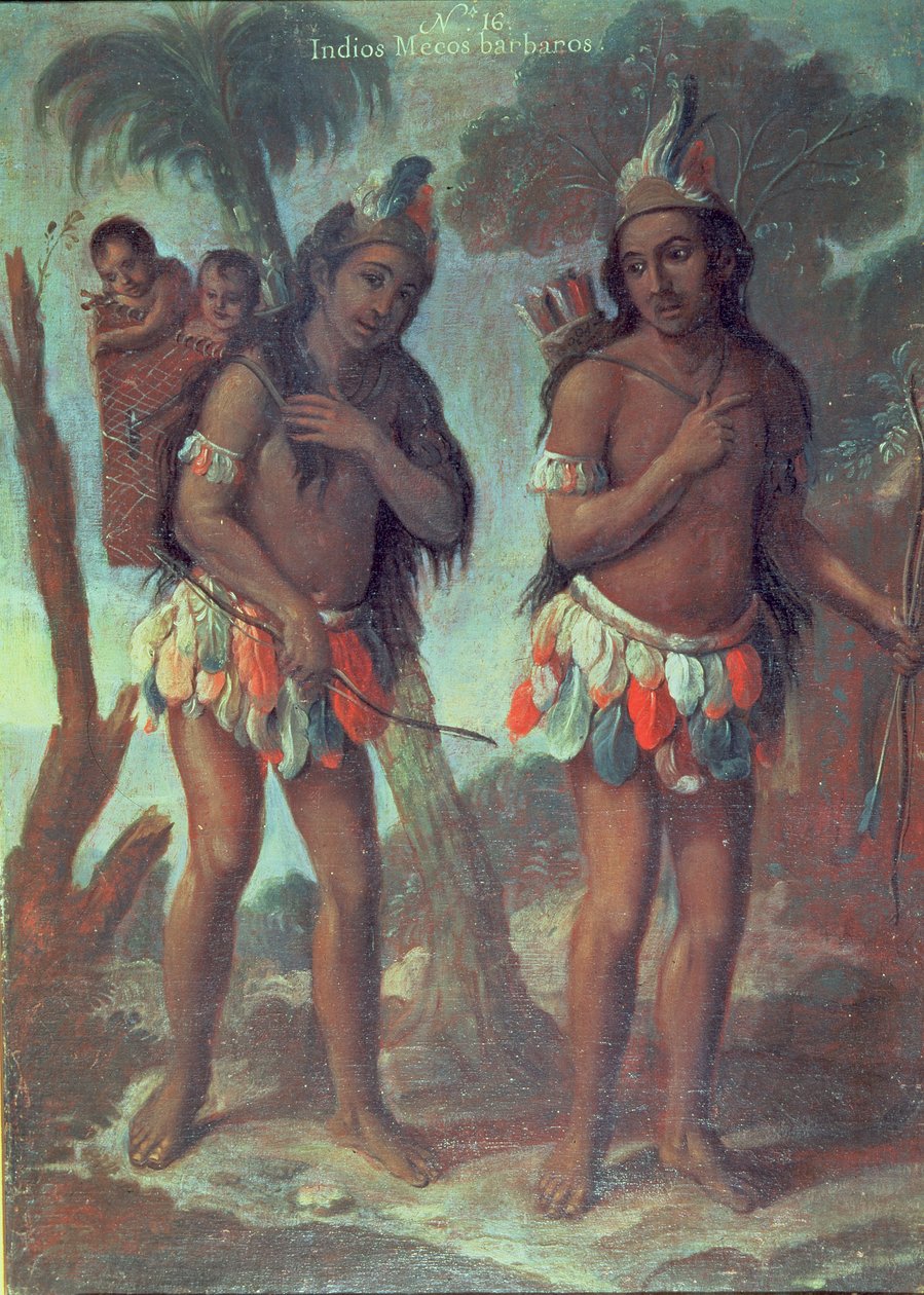Mexican Indian Savages fra 
