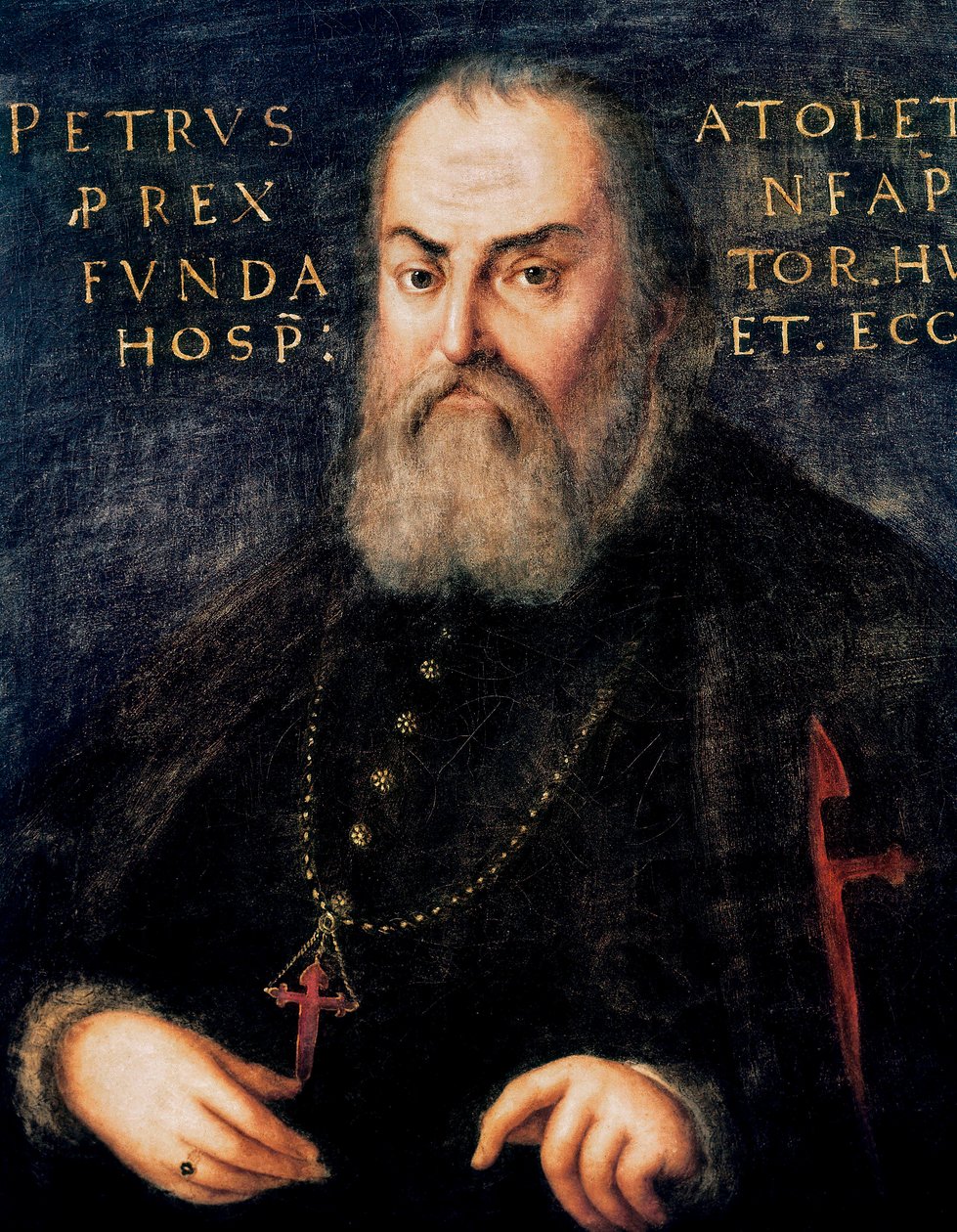 Portræt af Don Pedro Alvarez De Toledo, vicekonge af Napoli af Spanish School