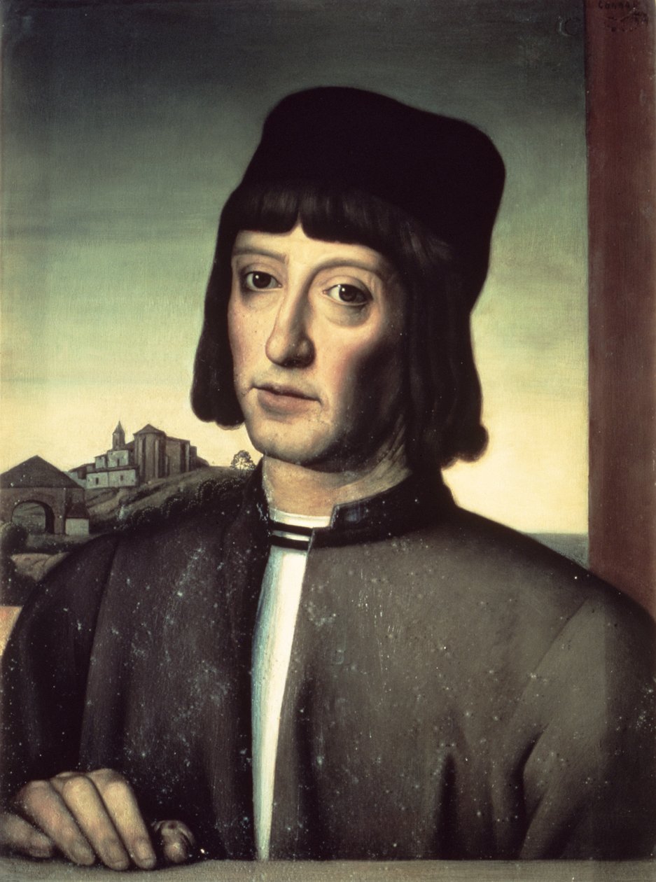 Portræt af Martin Alonzo Pinzon (d.1493) af Spanish School