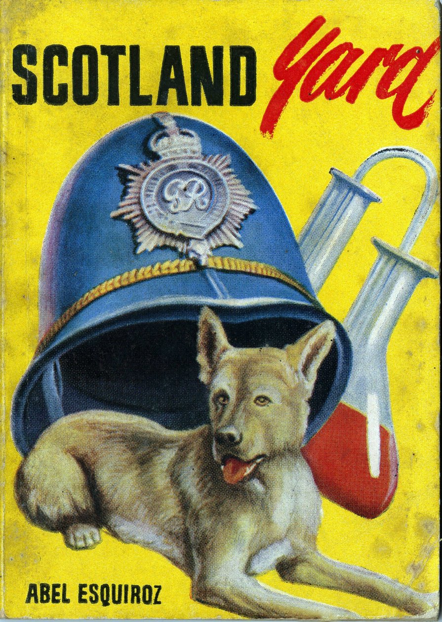 Scotland Yard, af Abel Esquiroz, udgave har en pædagogisk og populær destination. Cover, det 20. århundrede af Spanish School