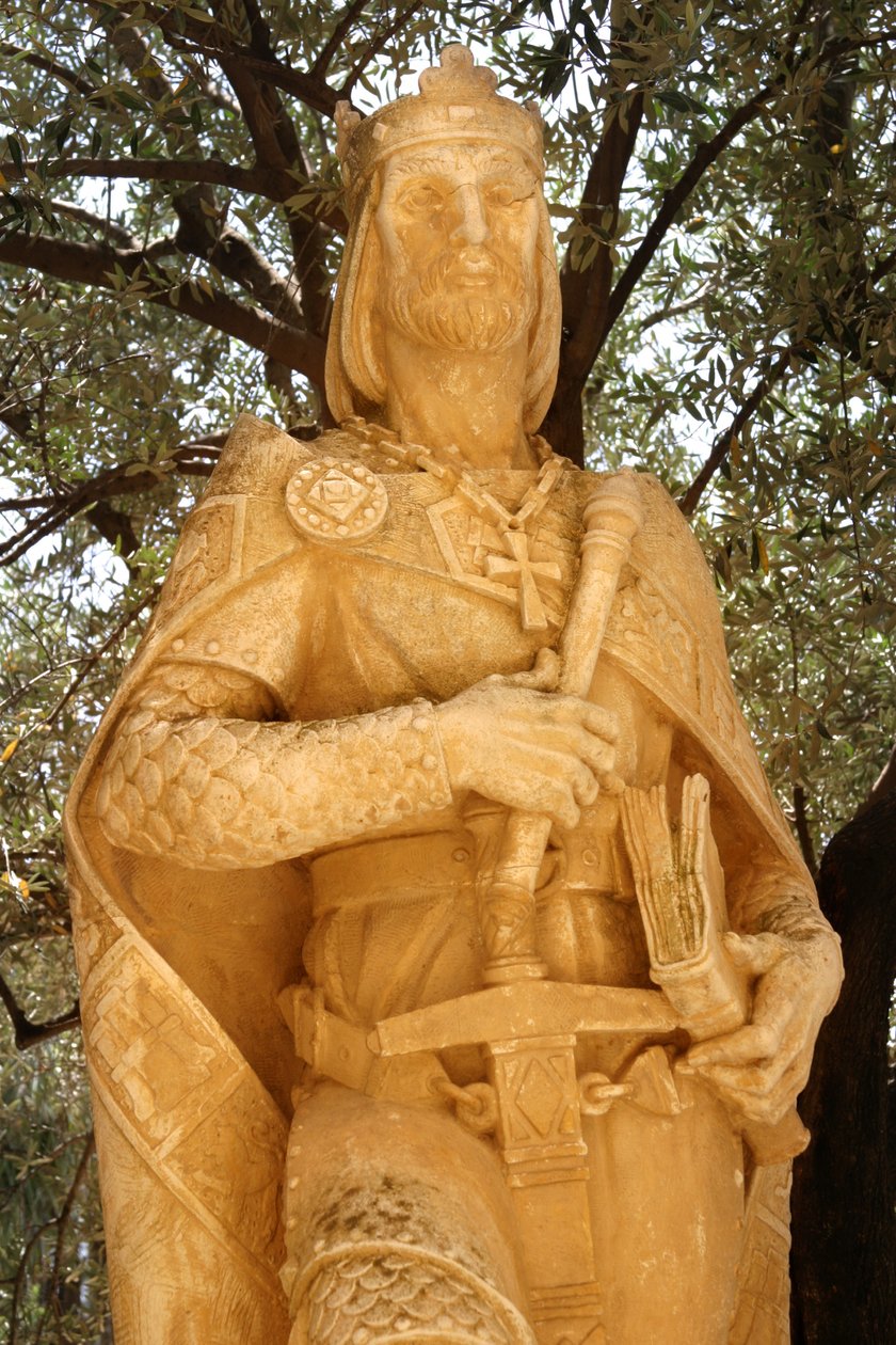 Statue af Alfonso X (1221-84) Den Vise af Spanish School