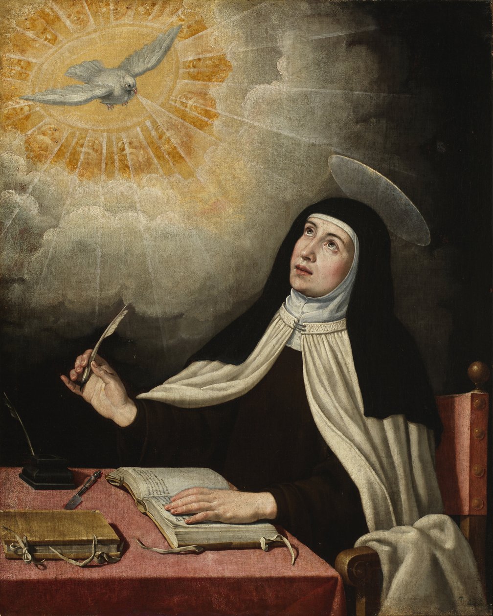 Teresa af Avila af Spanish School