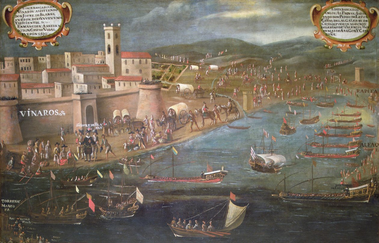 The Expulsion of the Moors (olie på lærred) af Spanish School
