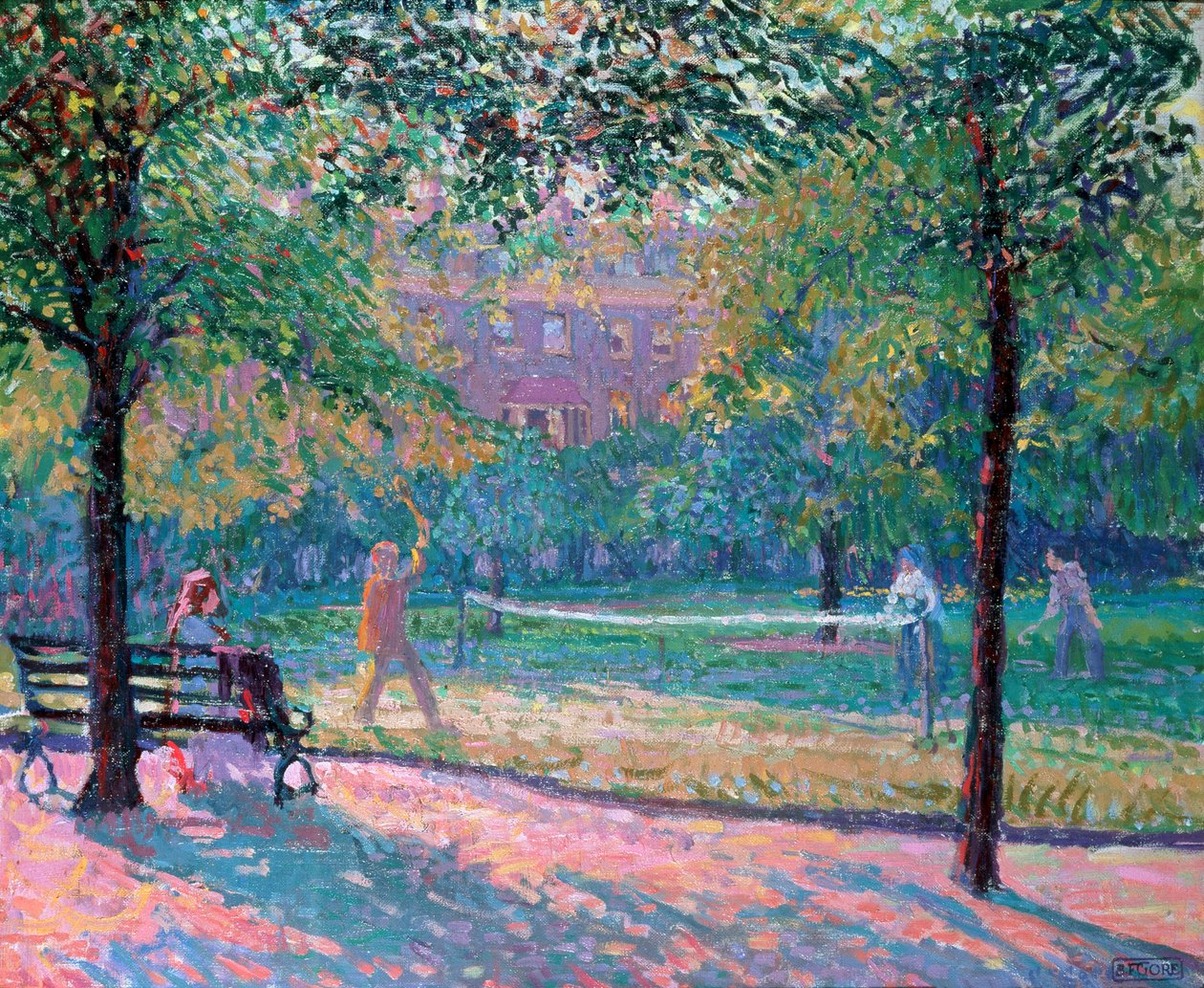 Tennisspil af Spencer Frederick Gore
