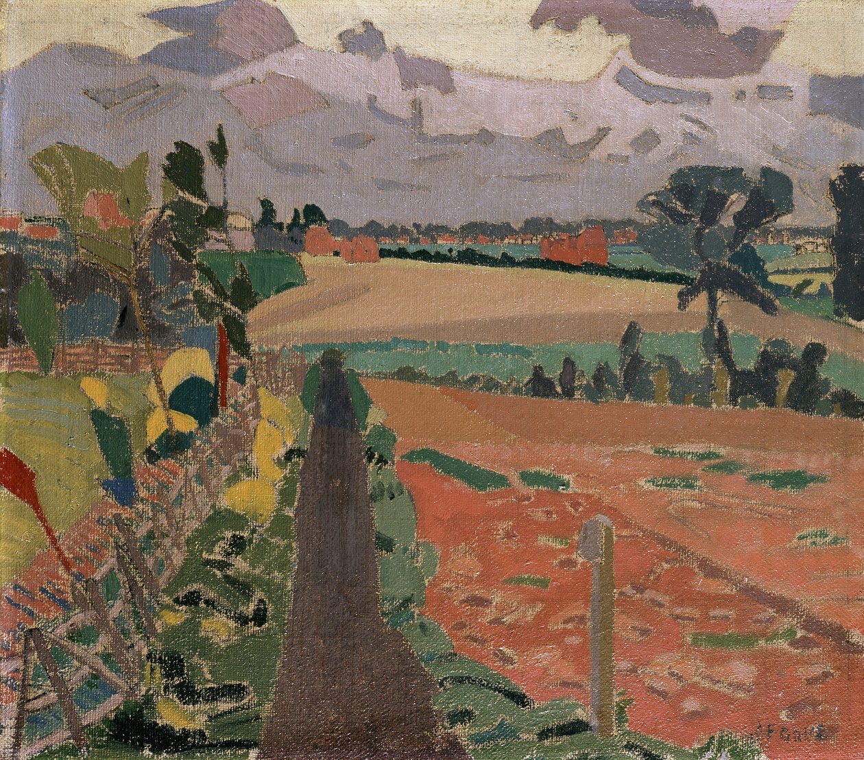 The Cinder Path, 20. århundrede af Spencer Frederick Gore