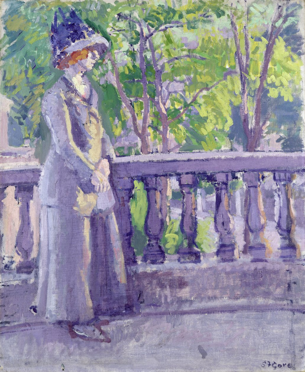 The Balcony, Mornington Crescent af Spencer Frederick Gore