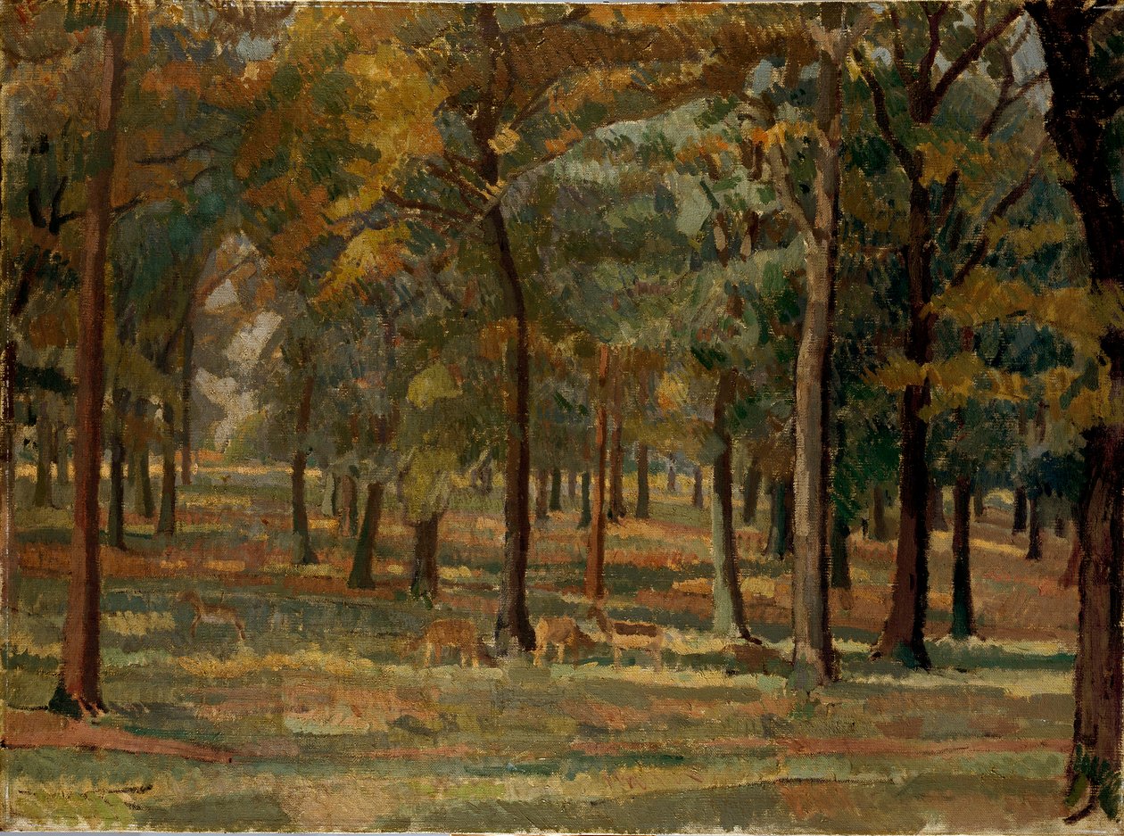 Richmond Park, 1914 af Spencer Gore