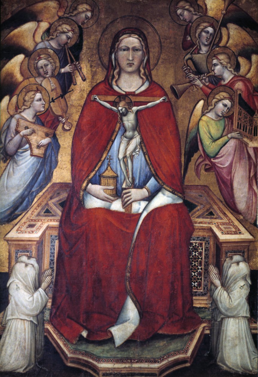Processionsbanner, c1395-1400 af Aretino Luca Spinello or Spinelli