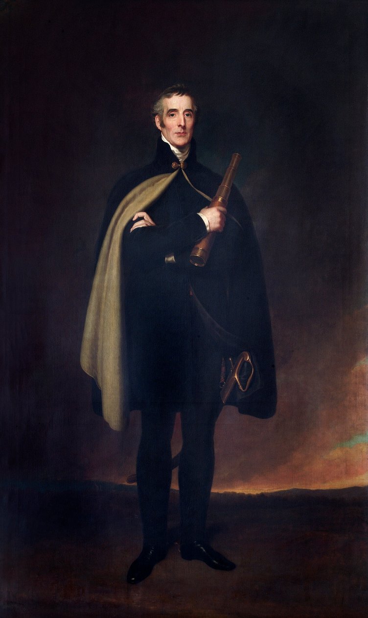 Portræt af hertugen af Wellington, 1860 af Spiridione Gambardella
