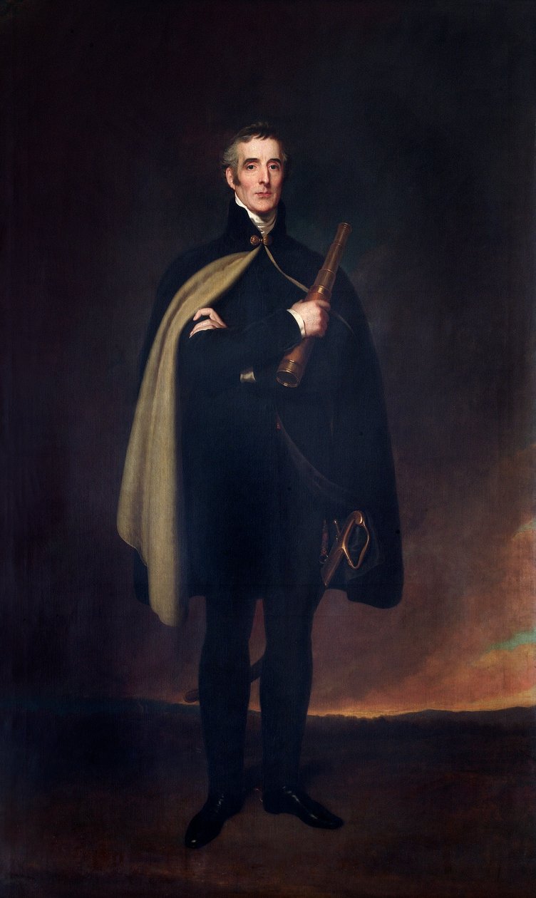 Portræt af hertugen af Wellington, 1860 af Spiridione Gambardella
