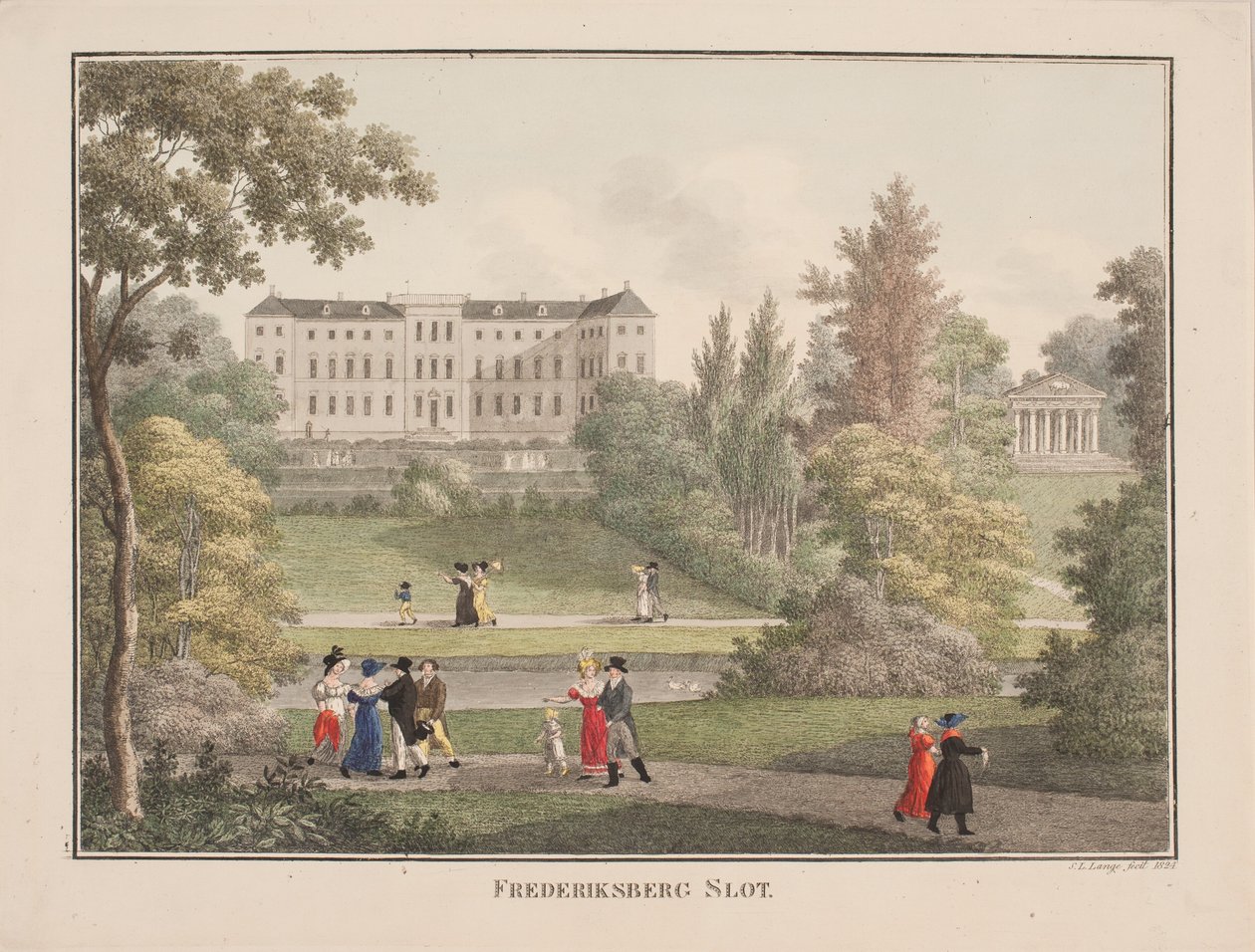 Frederiksberg Slot af Søren L. Lange