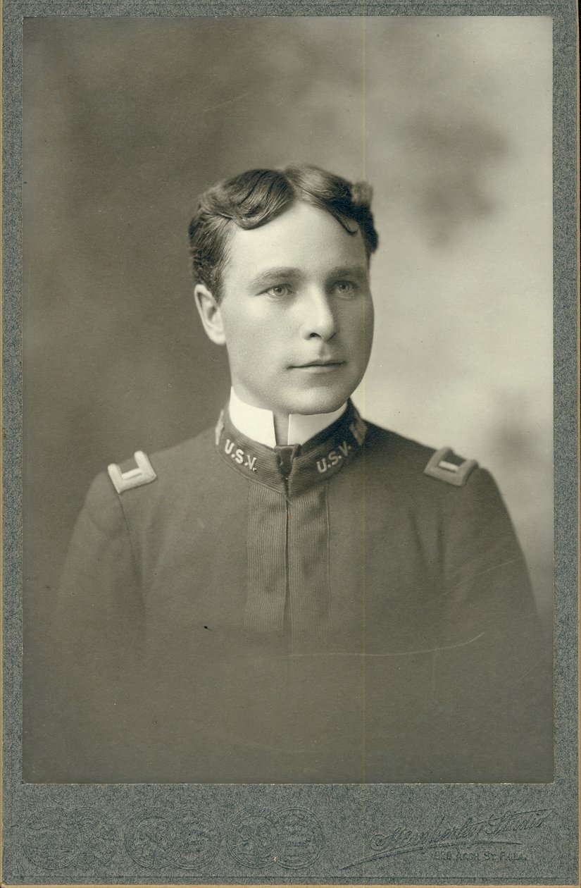 Lawrence P. Butler, 1. løjtnant, 3. amerikanske frivillige ingeniører, 41. infanteri amerikanske frivillige af St. Paul Hemperley Studios