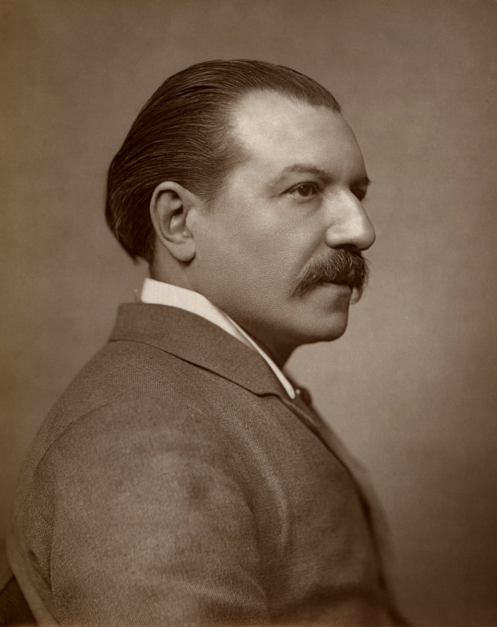 James Fernandez, britisk skuespiller, 1883 af St James