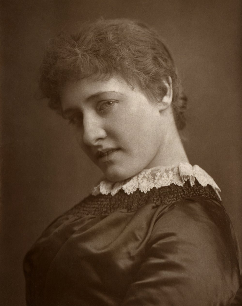 Mary Rorke, britisk skuespillerinde, 1884 af St James