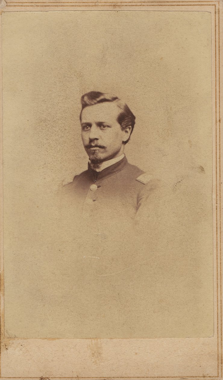 Otto C. Lademann, kaptajn, kompagni F, 3. regiment infanteri Missouri Frivillige (Union) af St. Louis Hoelke and Benecke