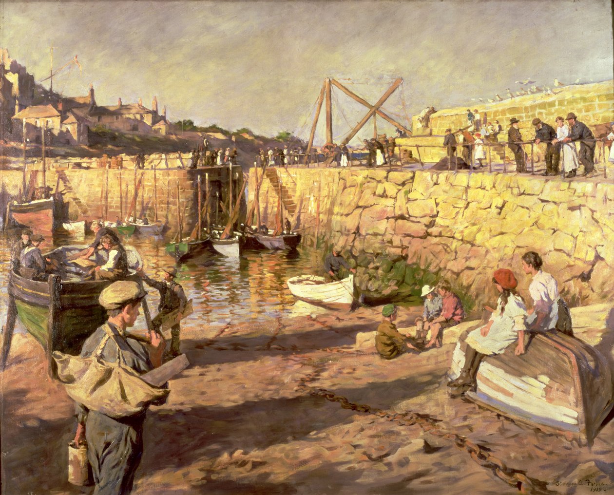 Indretning, Musehulshavn af Stanhope Alexander Forbes