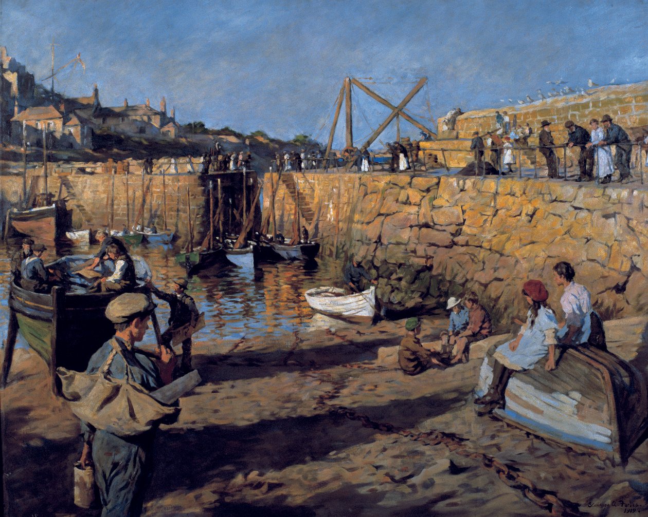 Indretning, Musehulshavn af Stanhope Alexander Forbes
