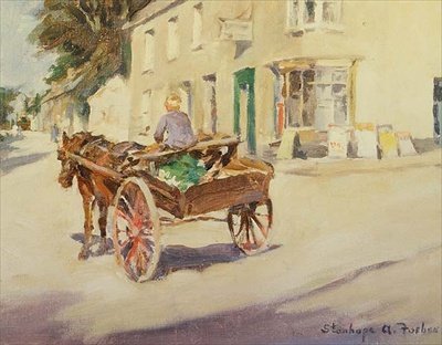 Markedsdag af Stanhope Alexander Forbes