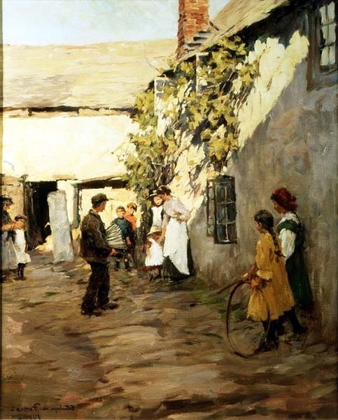 Den omrejsende musiker af Stanhope Alexander Forbes
