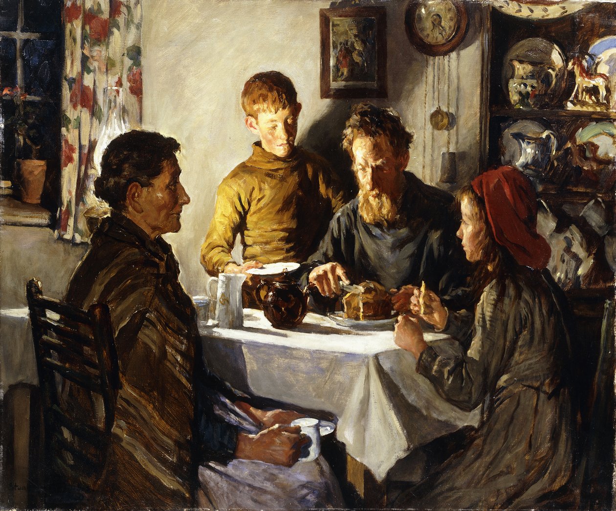 Safrankagen af Stanhope Alexander Forbes