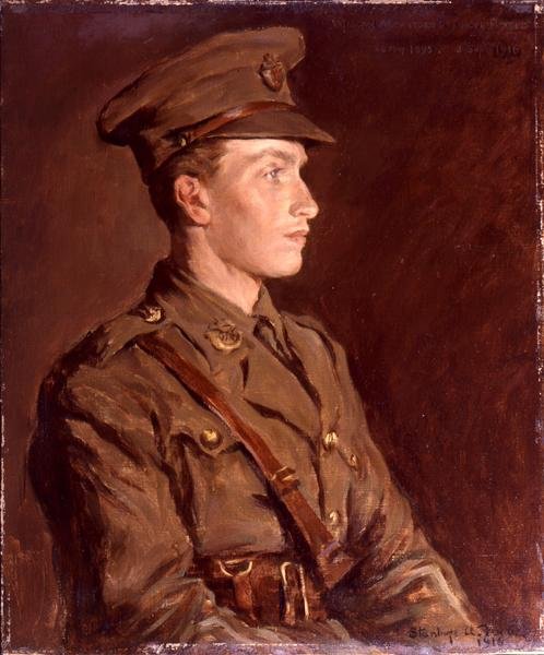 William Alexander Stanhope Forbes (26. maj 1893-3. september 1916) 1916 (olie på lærred) af Stanhope Alexander Forbes