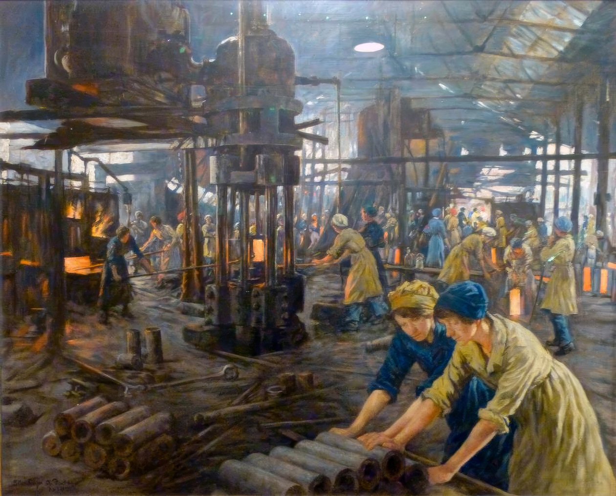 Ammunitionspigerne af Stanhope Forbes