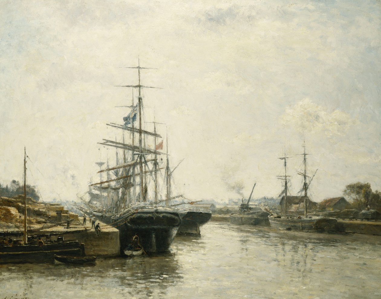 Caen-bassinet, 1887 af Stanislas Victor Edouard Lepine