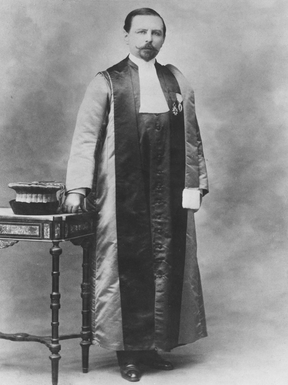 Portræt af Augustin Gilbert af Stanislaus Walery