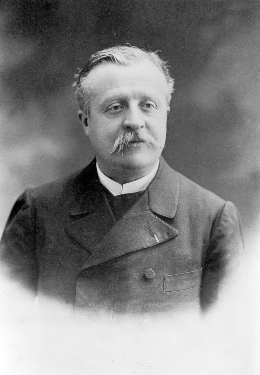 Portræt af Ernest Gaucher af Stanislaus Walery