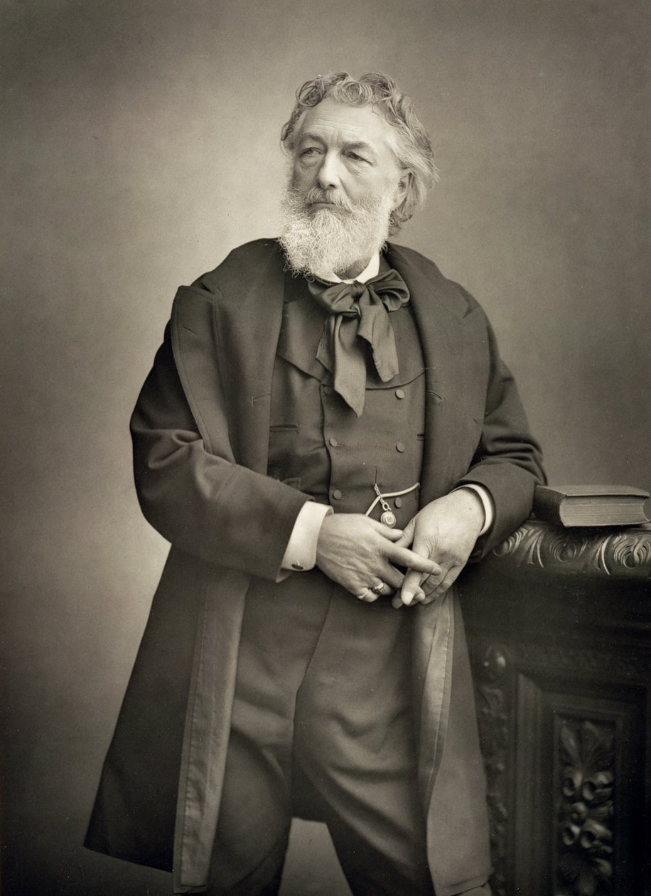 Sir Frederic Leighton (1830-96), maler, portrætfotografi af Stanislaus Walery