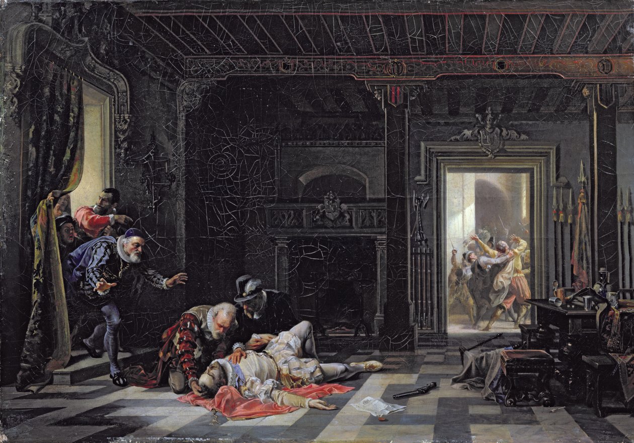 Prinsen af Oranges død af Stanislaus von Chlebowski