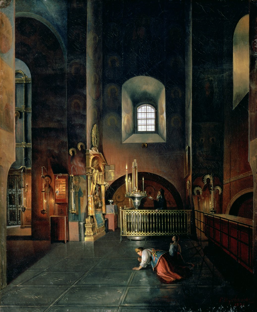 I en kirke, 1851 af Stanislav Joulianovitch Joukovski