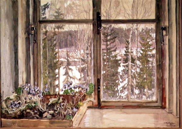 De første forårsledsagere af Stanislav Julianovic Zukovskij