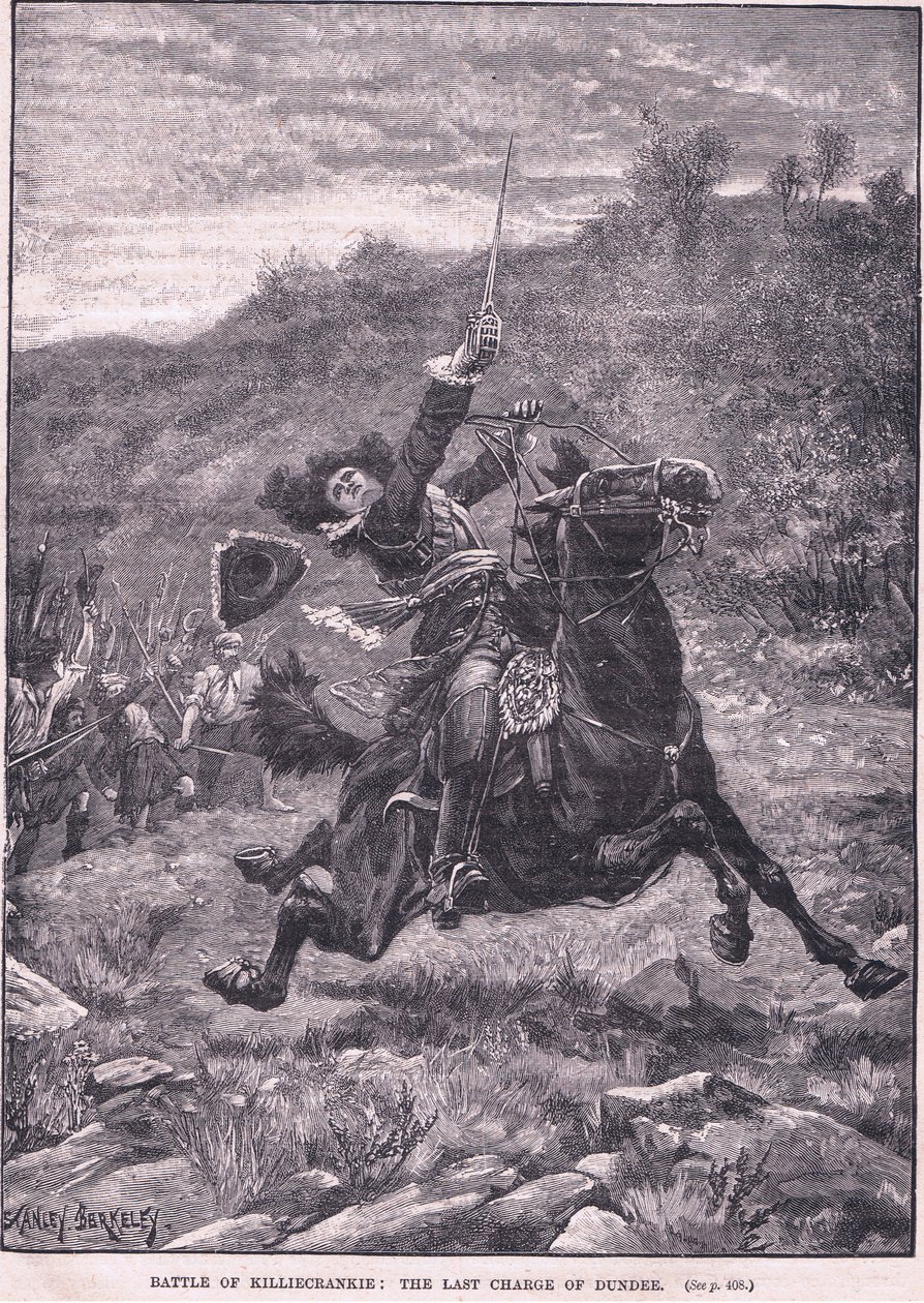 Slaget ved Killiecrankie: Den sidste anklage fra Dundee AD 1689 af Stanley Berkeley
