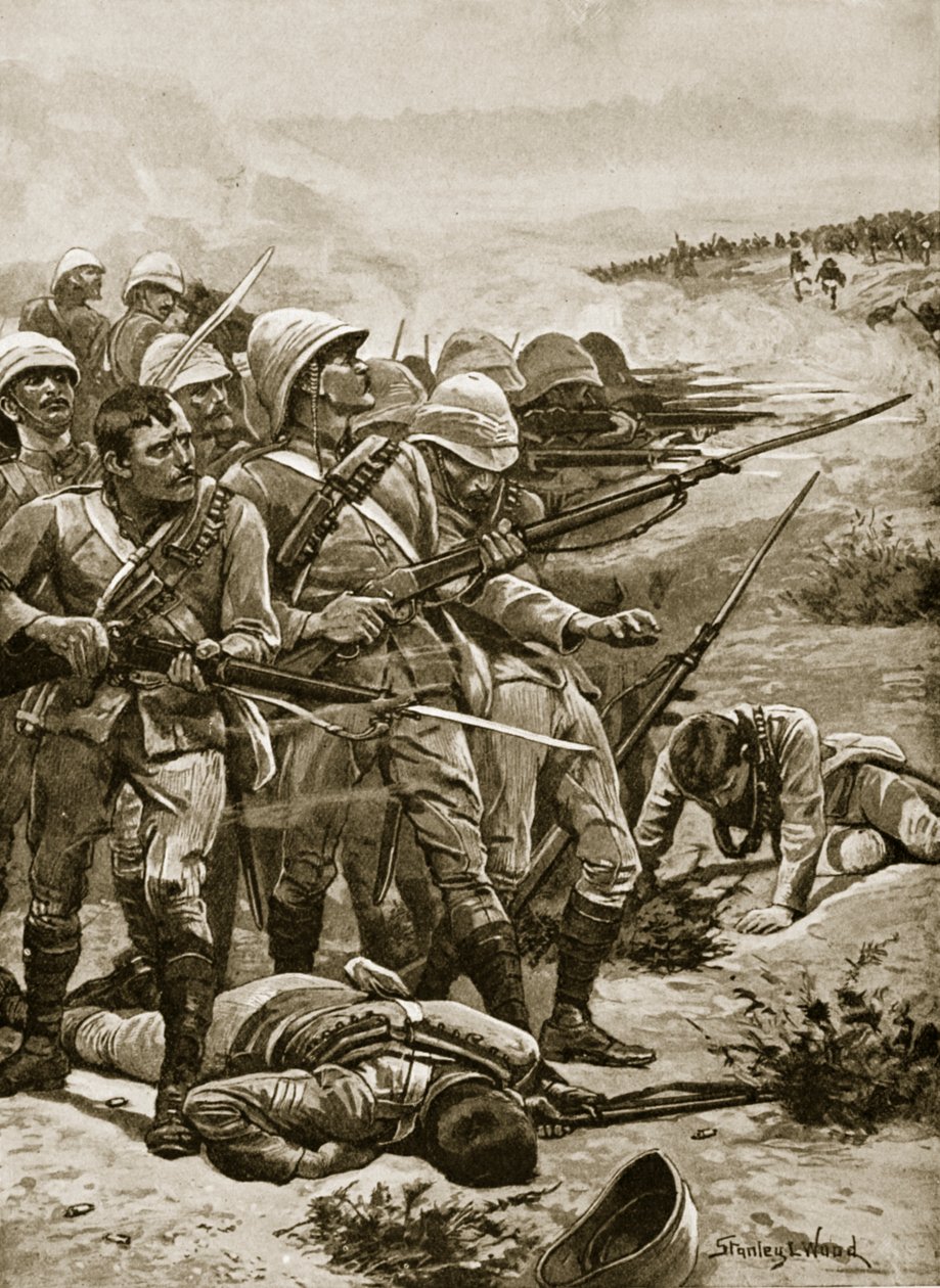 Torvet i Abu Kru, 19. januar 1885 af Stanley L. Wood