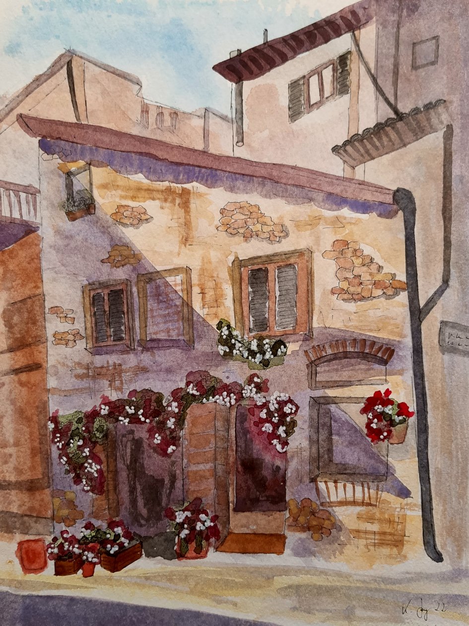 Toscana - Montepulciano af Steegs Art Karin